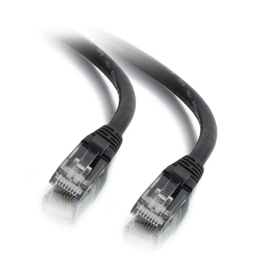 C2G 27153 10FT (3M) CAT6 Snagless Gigabit BLACK RJ45 UTP Network Ethernet Cable