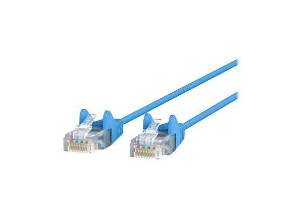 Belkin CE001B10-BLU-S 10FT CAT6 Snagless BLUE 28AWG RJ45 Ethernet Patch Cable