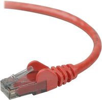 Belkin A3L980B25-RED-S 25FT Snagless RED UTP RJ45 Ethernet Network Patch Cable