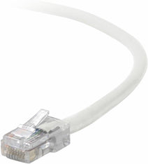 Belkin A3L791-06-WHT-S 6FT CAT5E Snagless WHITE UTP RJ45 Ethernet Patch Cable