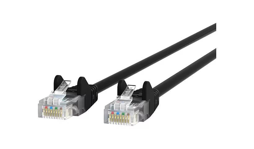 Belkin A3L980-02-BLK-S 2FT CAT6 Snagless BLACK UTP RJ45 Ethernet Patch Cable