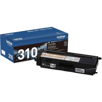 Brother TN310BK Standard Yield BLACK Laser Toner Cartridge up to 2500 Pages