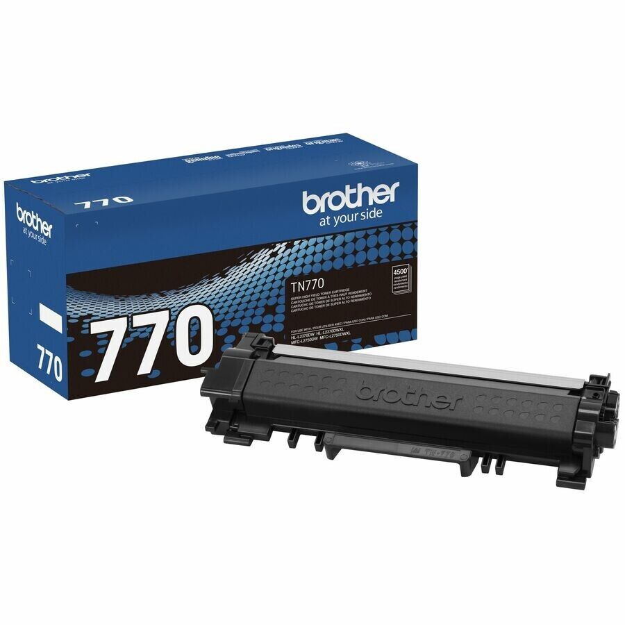 Brother TN770 Original BLACK Laser Toner Cartridge up to 4500 Pages Single Pack