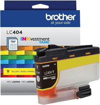 Brother INKvestment LC404YS Standard Yield YELLOW Ink Cartridge up to 750 Pages