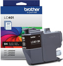 Brother Original LC401BKS Standard BLACK Ink Cartridge Single up to 200 Pages