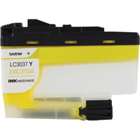 Brother INKvestment LC3037Y Super High Yield YELLOW Ink Cartridge to 1500 Pages