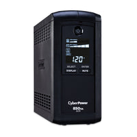 CyberPower CP850AVRLCD 5+4 Outlets Intelligent LCD Tower UPS System 850VA 510W