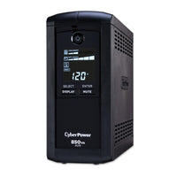 CyberPower CP850AVRLCD 5+4 Outlets Intelligent LCD Tower UPS System 850VA 510W