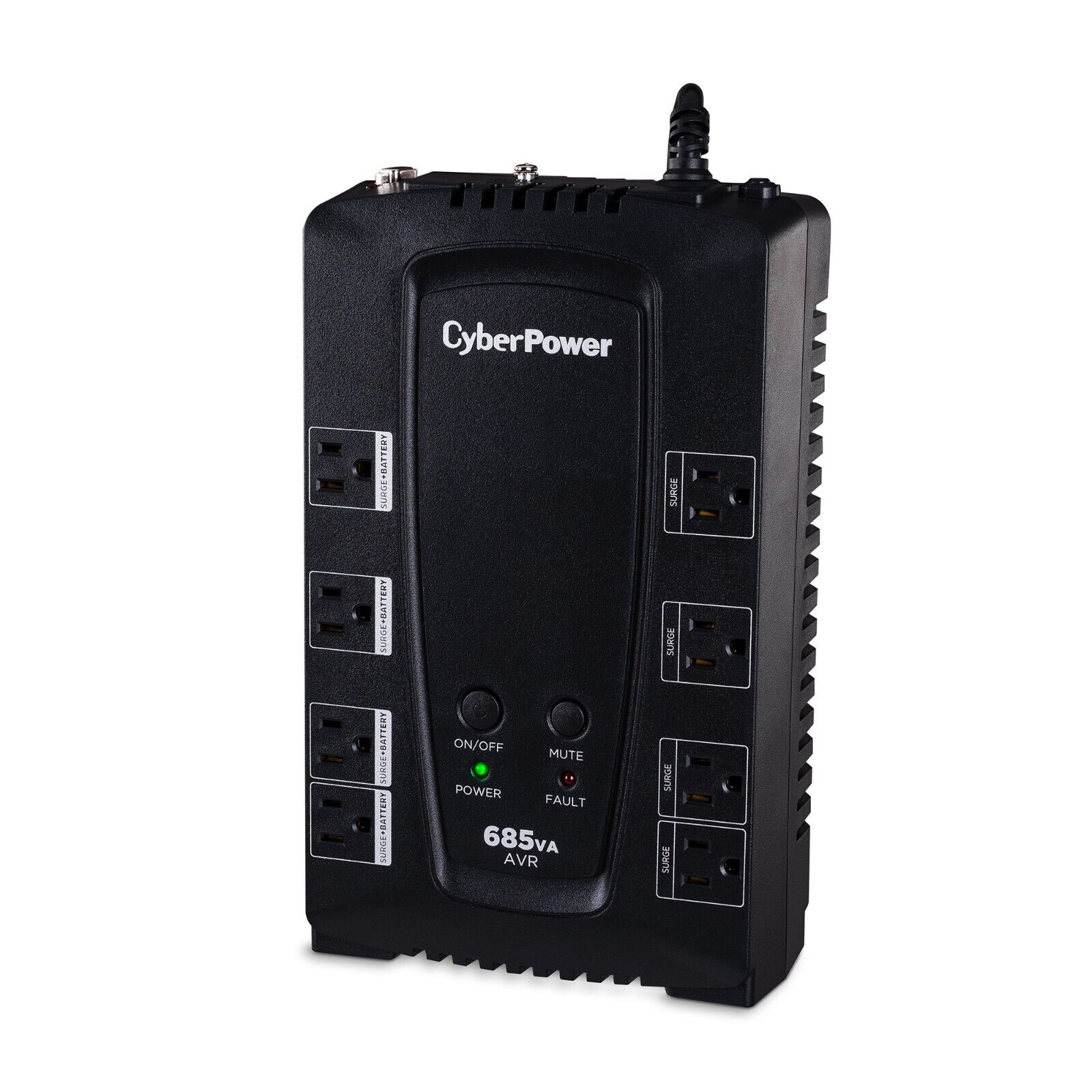 CyberPower CP685AVRG 4+4 Outlets Compact AVR UPS 685VA 390W for Small Equipments