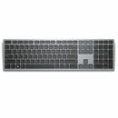 Dell KB700-GY-R-US Wireles Bluetooth RF Keyboard Multimedia Keys USB Dongle GRAY