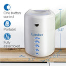 Lasko UH150 5" Personal Travel Cool Mist Humidifier w Night Light WHITE