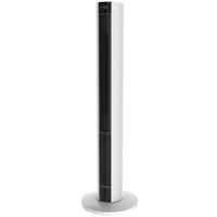 Lasko FH500 All Season Comfort Tower Fan & Heater in One 1500W Black White