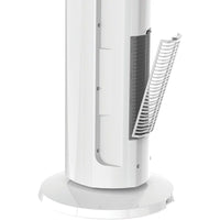 Lasko FH500 All Season Comfort Tower Fan & Heater in One 1500W Black White