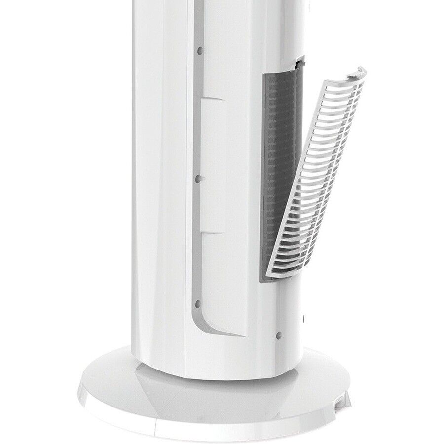Lasko FH500 All Season Comfort Tower Fan & Heater in One 1500W Black White