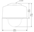 Bosch NDA-8000-PIPW Pendant Interface Outdoor Plate