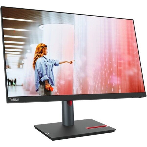 Lenovo 63B4GAR6US 24" ThinkVision P24q-30 WQHD LCD Monitor 2560 HDMI DP USB HUB