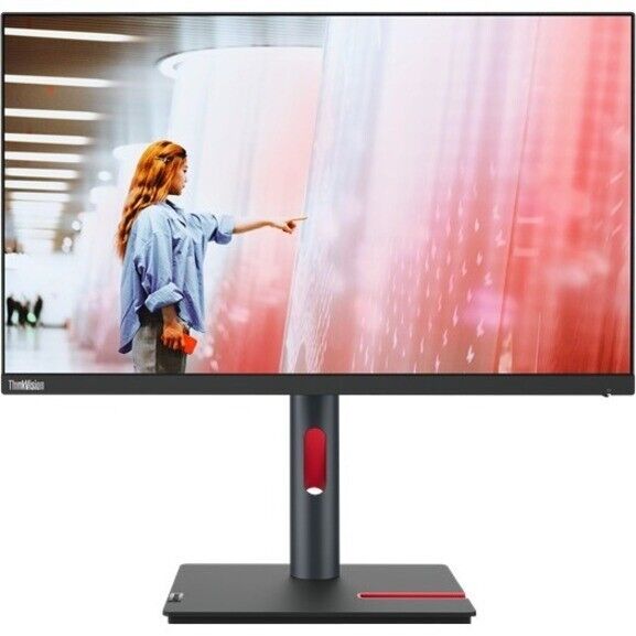 Lenovo 63B4GAR6US 24" ThinkVision P24q-30 WQHD LCD Monitor 2560 HDMI DP USB HUB