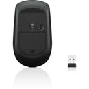 Lenovo GY50R91293 400 Wireless Mouse 3 Buttons USB w Nano Receiver BLACK