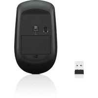 Lenovo GY50R91293 400 Wireless Mouse 3 Buttons USB w Nano Receiver BLACK
