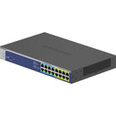 Netgear GS516UP-100NAS 16 Port Gig Hi-Power PoE+ Unmanaged Switch 8xPoE++ 380W