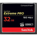 SanDisk SDCFXPS-032G-A46 Extreme Pro 32GB Compact Flash 160MB Read 65MB Write