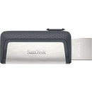 SanDisk SDDDC2-128G-A46 Ultra Dual USB-C 3.1 Flash Drive 128GB 150mb Read BLACK