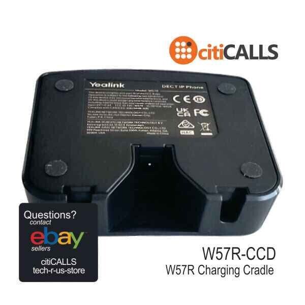 Yealink W57R-CCD Charging Cradle Dock W57R W77P DECT Phone with Power Adapter