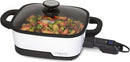 Presto 07118 Precise 12-Inch Tuxedo Digital Electric Skillet Multi-Cooker 400?F