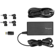 Targus APA90US 90W Laptop AC Slim Universal Power Charger w 6 Pin Tips Black