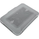 Targus AWE90GL 18" Chill Mat Notebook Cooling Adjustable Stand 2 FANS GRAY