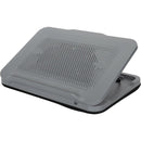 Targus AWE90GL 18" Chill Mat Notebook Cooling Adjustable Stand 2 FANS GRAY