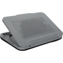 Targus AWE90GL 18" Chill Mat Notebook Cooling Adjustable Stand 2 FANS GRAY