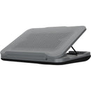 Targus AWE90GL 18" Chill Mat Notebook Cooling Adjustable Stand 2 FANS GRAY