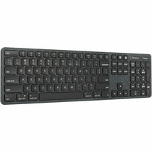 Targus AKB873US Full Size Wireless Bluetooth RF Keyboard BLACK MAC PC Chrome