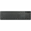 Targus AKB873US Full Size Wireless Bluetooth RF Keyboard BLACK MAC PC Chrome