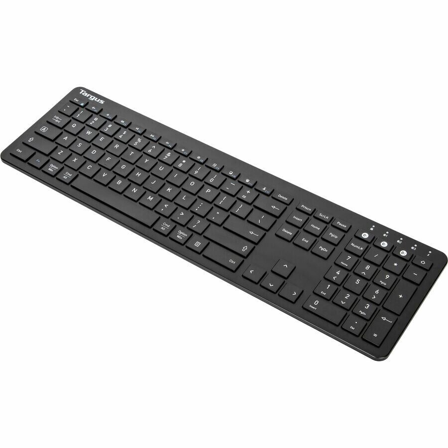 Targus AKB864US Full Size Multi-Device Bluetooth Antimicrobial Keyboard PC MAC