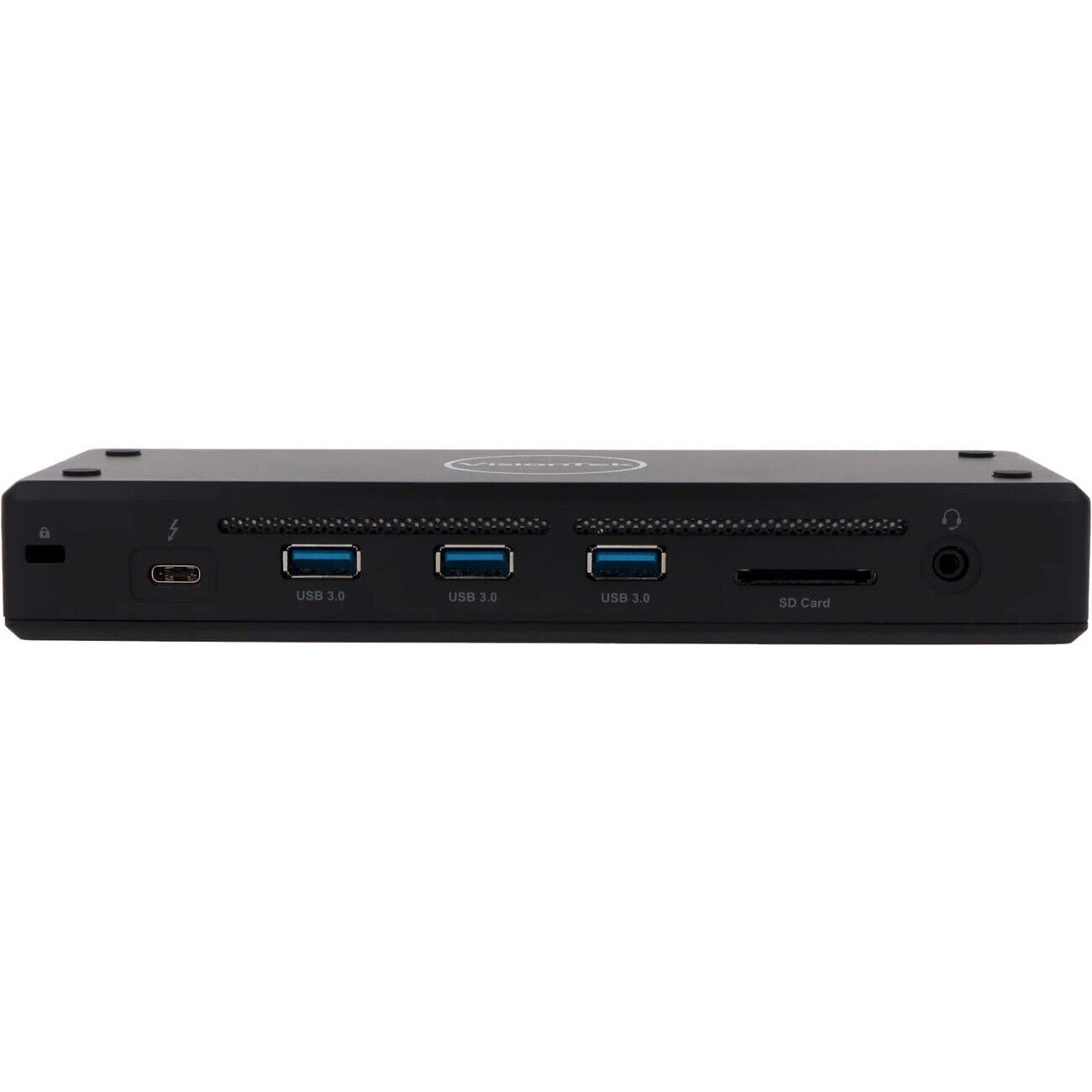 Visiontek 901504 VT5400 4K Docking Station USB-C Thunderbolt HDMI DP RJ45 SD PD