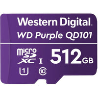 Western Digital WDD512G1P0C Purple 512GB QD101 3D MAMD microSDXC Class 10