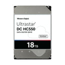 Western Digital 0F38353 Ultrastar DC HC550 18TB 3.5" Internal SAS 12Gb/s Drive