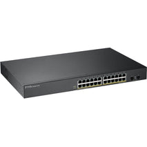 Zyxel GS1900-24HPV2 24 Port Gigabit Ethernet Smart Managed 170W PoE Rack Switch