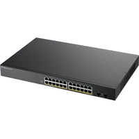 Zyxel GS1900-24HPV2 24 Port Gigabit Ethernet Smart Managed 170W PoE Rack Switch