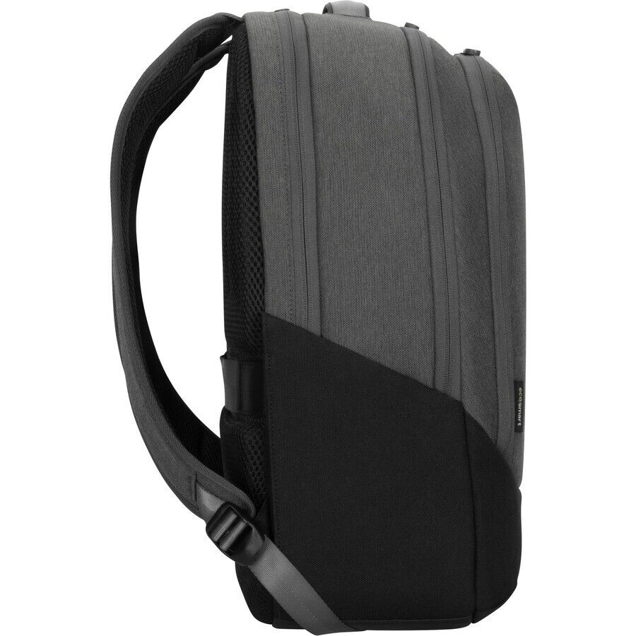 Targus TBB94104GL 15" Cypress Hero Notebook Backpack Carrying Case Strap GRY BLK