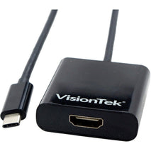 Visiontek 901494 HDMI USB-C Audio Video Adapter Black