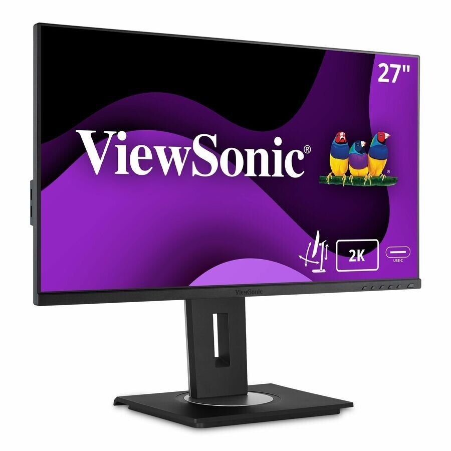 Viewsonic VG2756A-2K 27" 1440p Docking Monitor HDMI DP RJ45 USB-C HUB VESA Speak