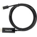 Visiontek 901219 6.6FT USB-C to HDMI M/M 4K Thunderbolt 3 Black Data Video Cable