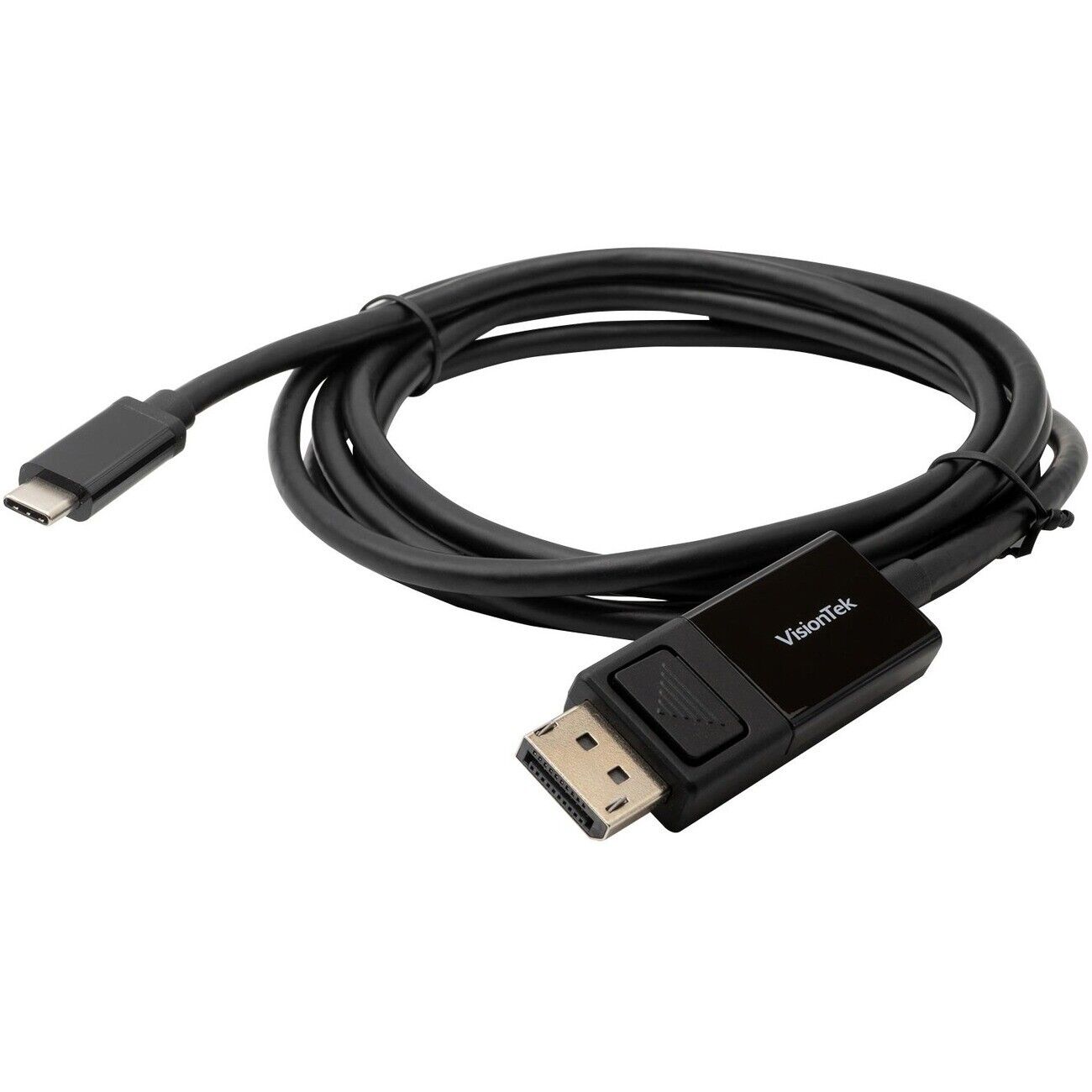 Visiontek 901289 6.6FT USB-C to DisplayPort 8K 4K UHD Black Video Cable