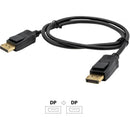 Visiontek 901290 3.3FT DisplayPort to DisplayPort 1.4 8K 4K Black Video Cable