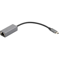 Visiontek 901358 USB-C Male to Ethernet RJ45 1 Gigabit M/F Adapter Windows MAC