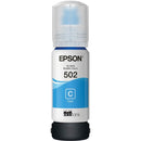 Epson T502220-S T502 Original Ink Refill CYAN Ink Bottle ET27xx ET37xx ET47xx