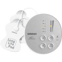 Omron PM400 Pocket Pain Pro TENS Unit Nerve Stimulation Massager Gray White